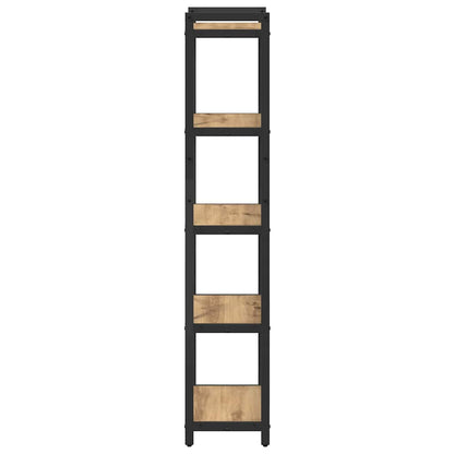 vidaXL Bibliothèque chêne artisan 40 x 30 x 155 cm aggloméré