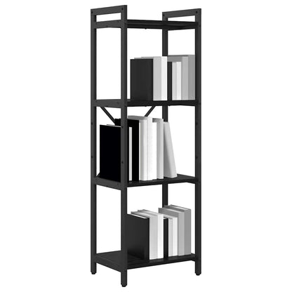 vidaXL Bibliothèque Noir aspect chêne 40 x 30 x 85 cm Bois d'ingénierie