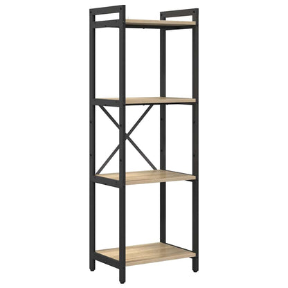 vidaXL Bibliothèque chêne sonoma 40 x 30 x 85 cm Bois d'ingénierie