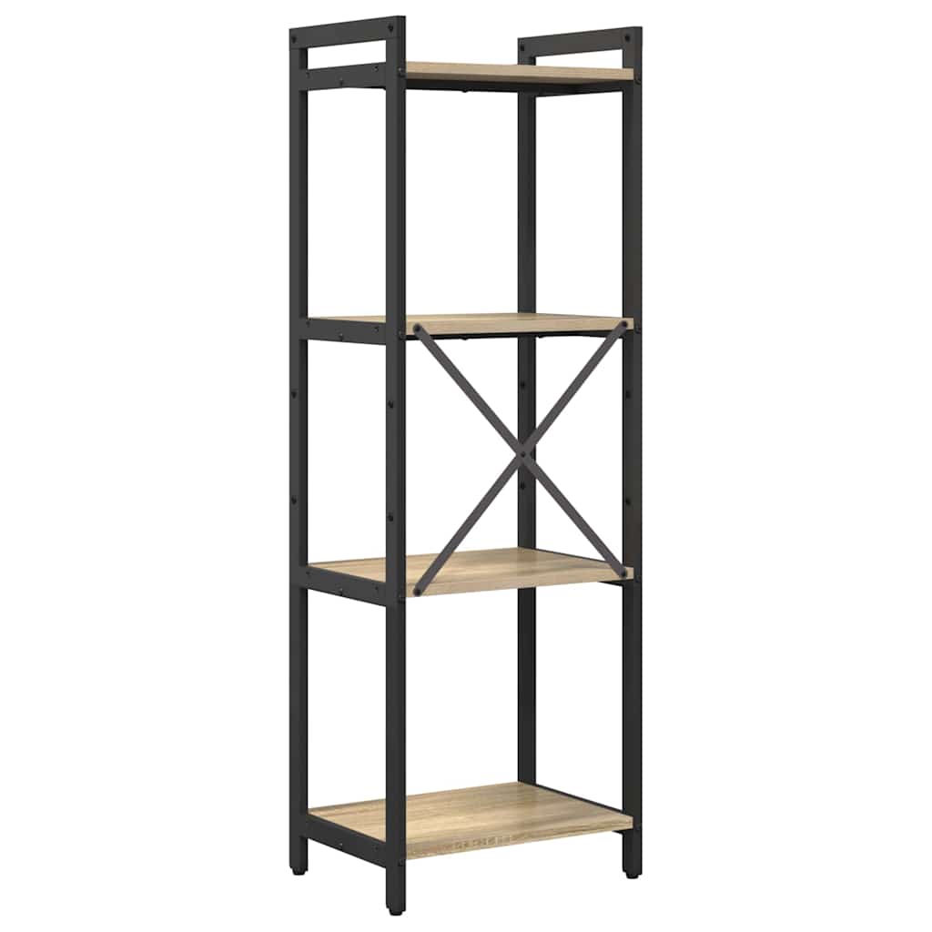 vidaXL Bibliothèque chêne sonoma 40 x 30 x 85 cm Bois d'ingénierie