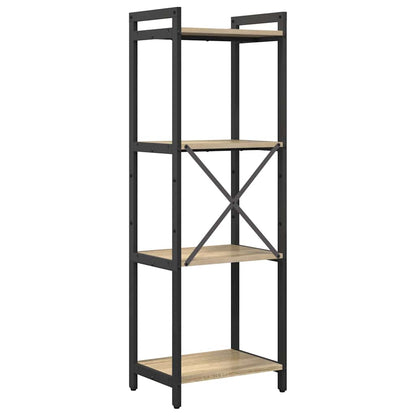 vidaXL Bibliothèque chêne sonoma 40 x 30 x 85 cm Bois d'ingénierie