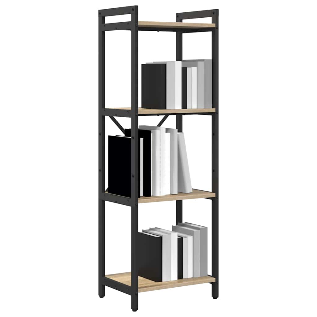 vidaXL Bibliothèque chêne sonoma 40 x 30 x 85 cm Bois d'ingénierie