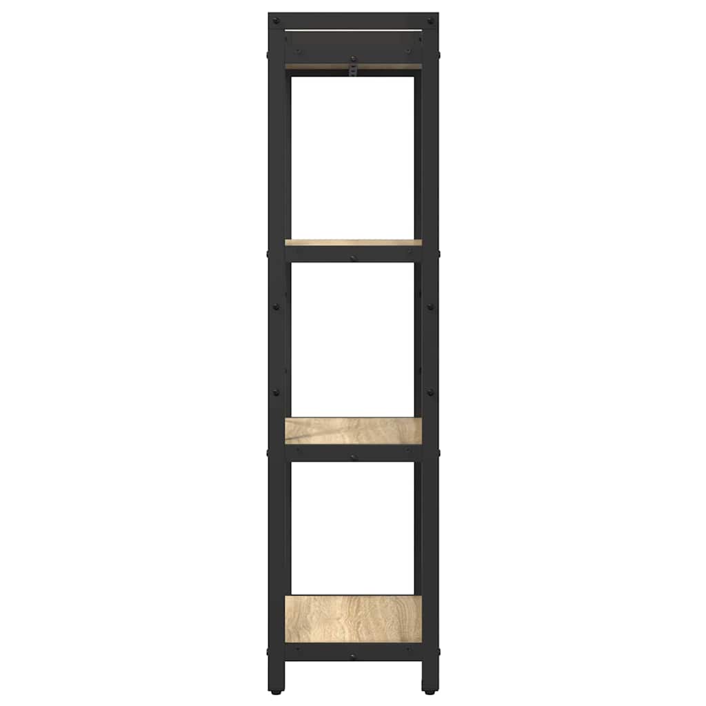 vidaXL Bibliothèque chêne sonoma 40 x 30 x 85 cm Bois d'ingénierie