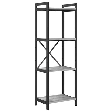 vidaXL Bibliothèque gris Sonoma 40 x 30 x 85 cm Bois d'ingénierie