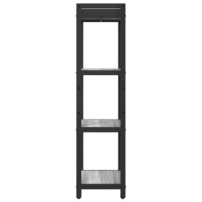 vidaXL Bibliothèque gris Sonoma 40 x 30 x 85 cm Bois d'ingénierie