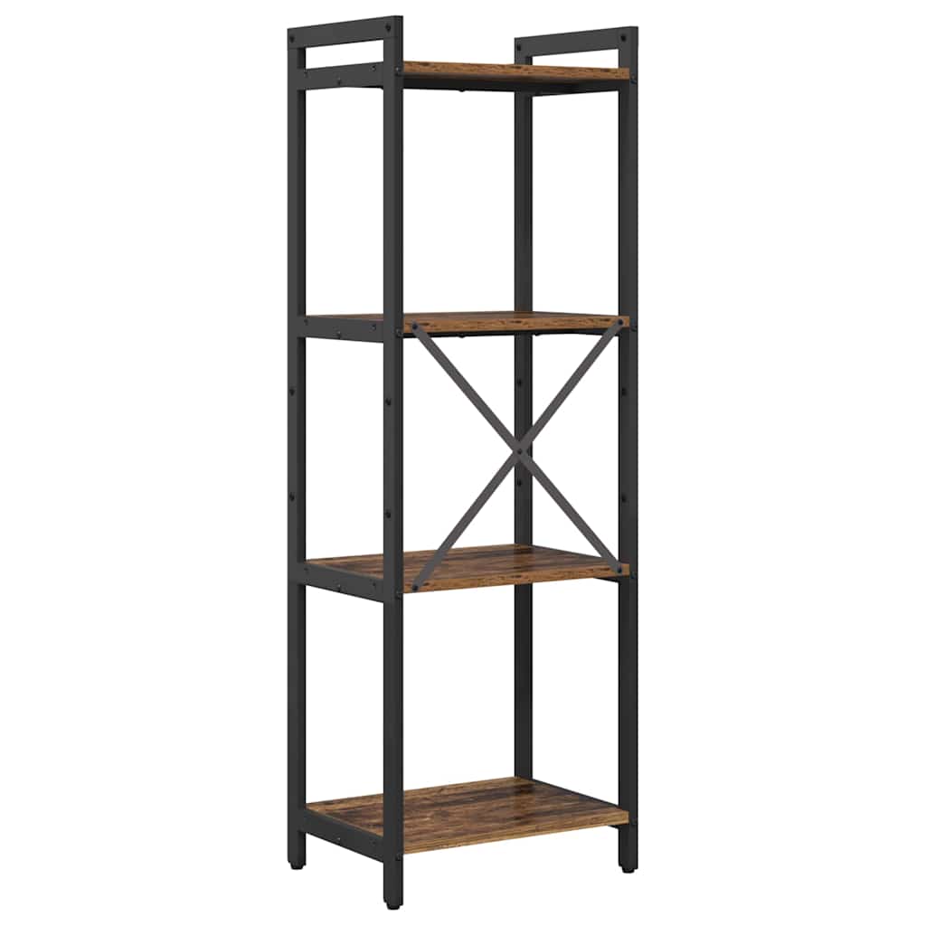 vidaXL Bücherregal Altholz 40 x 30 x 85 cm Holzwerkstoff