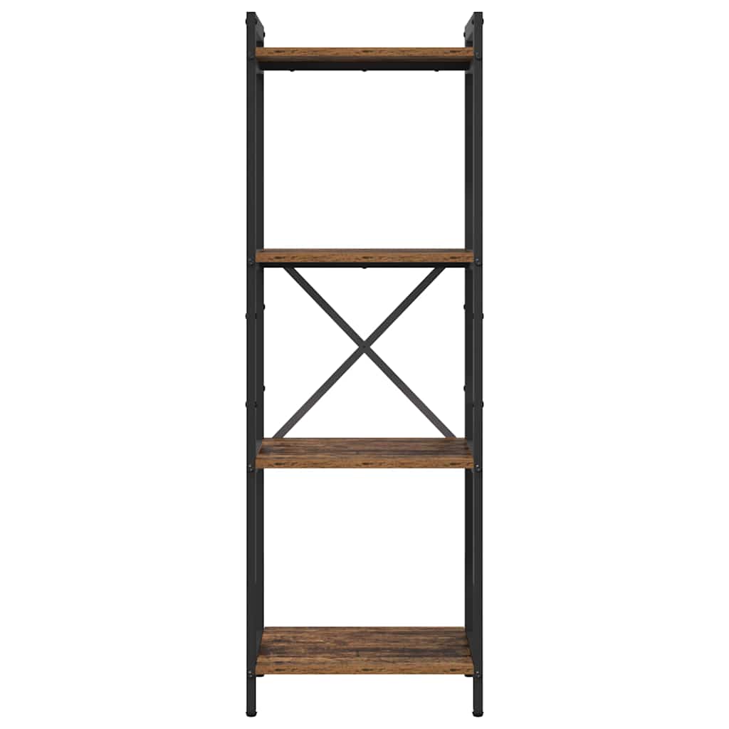 vidaXL Bücherregal Altholz 40 x 30 x 85 cm Holzwerkstoff
