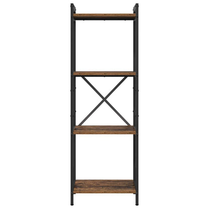 vidaXL Bücherregal Altholz 40 x 30 x 85 cm Holzwerkstoff