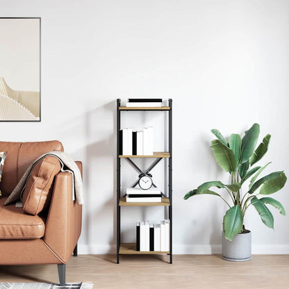vidaXL Bücherregal Artisan-Eiche 40 x 30 x 85 cm Holzwerkstoff