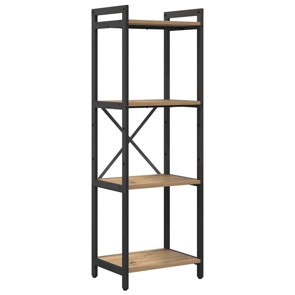 vidaXL Bücherregal Artisan-Eiche 40 x 30 x 85 cm Holzwerkstoff