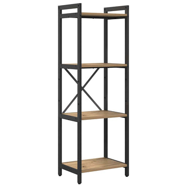vidaXL Bücherregal Artisan-Eiche 40 x 30 x 85 cm Holzwerkstoff