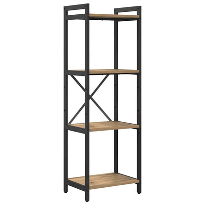 vidaXL Bücherregal Artisan-Eiche 40 x 30 x 85 cm Holzwerkstoff
