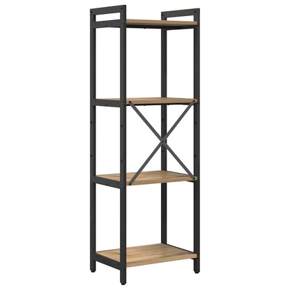 vidaXL Bücherregal Artisan-Eiche 40 x 30 x 85 cm Holzwerkstoff