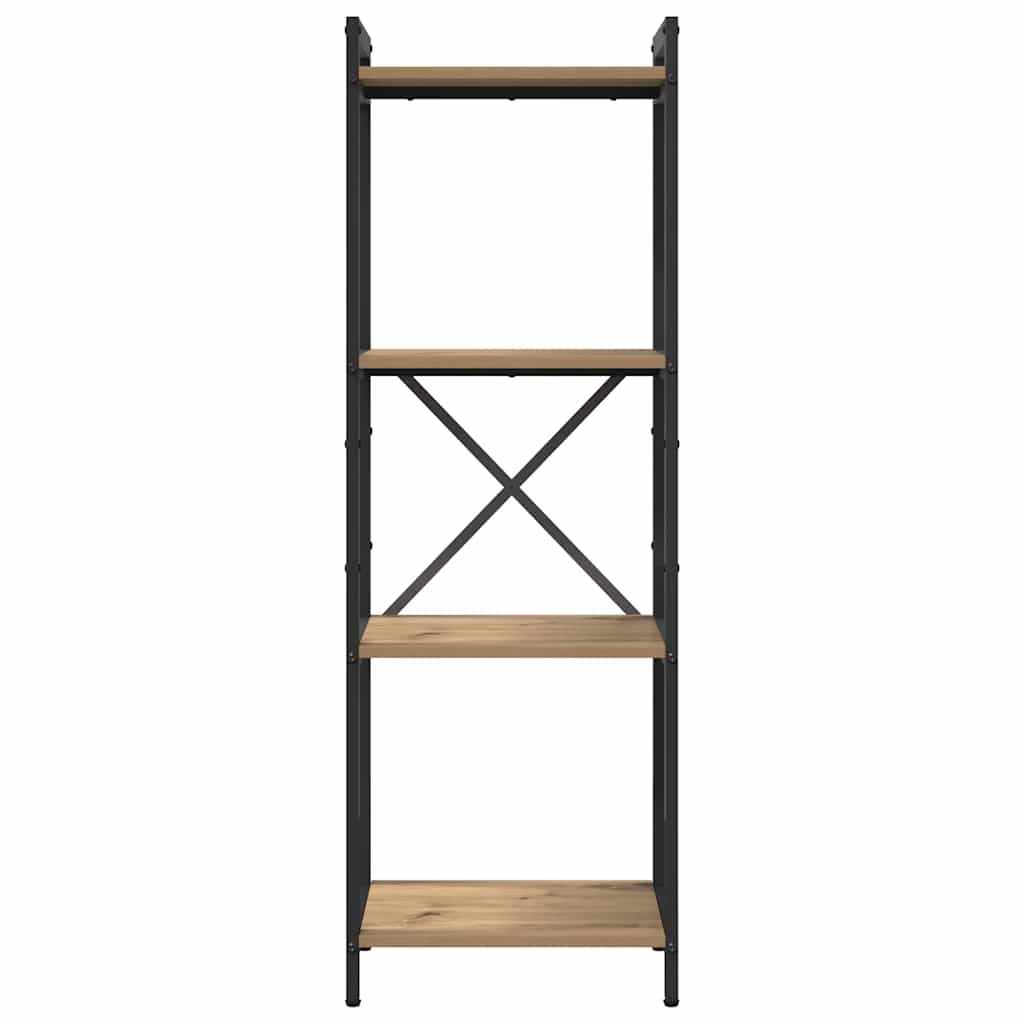 vidaXL Bücherregal Artisan-Eiche 40 x 30 x 85 cm Holzwerkstoff