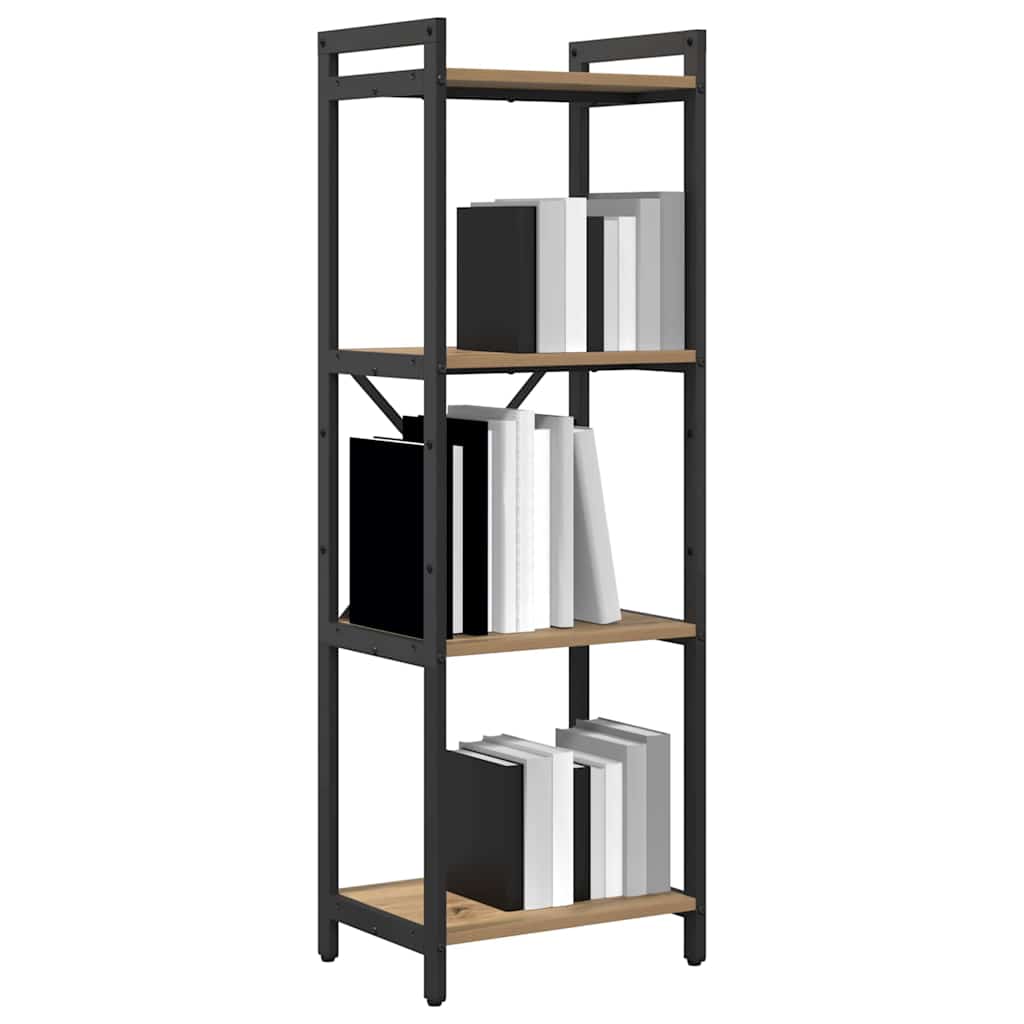 vidaXL Bücherregal Artisan-Eiche 40 x 30 x 85 cm Holzwerkstoff