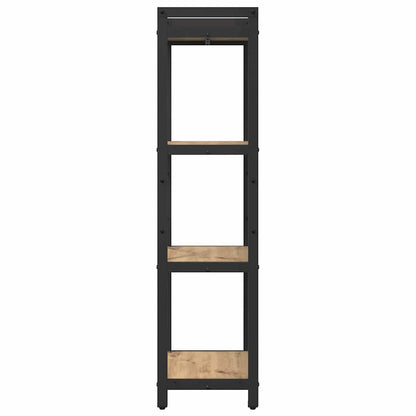 vidaXL Bücherregal Artisan-Eiche 40 x 30 x 85 cm Holzwerkstoff