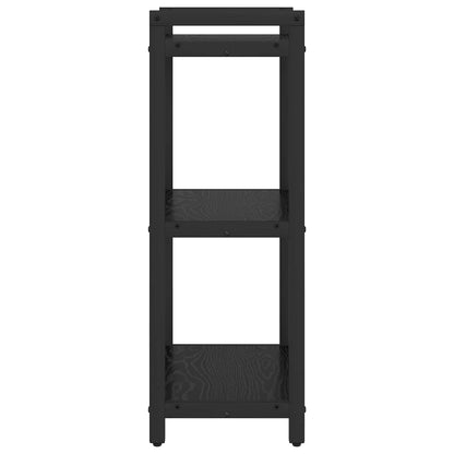 vidaXL Bücherregal Schwarz Eichen-Optik 40 x 30 x 85 cm Holzwerkstoff
