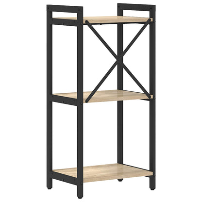 vidaXL Bücherregal Sonoma-Eiche 40 x 30 x 85 cm Holzwerkstoff