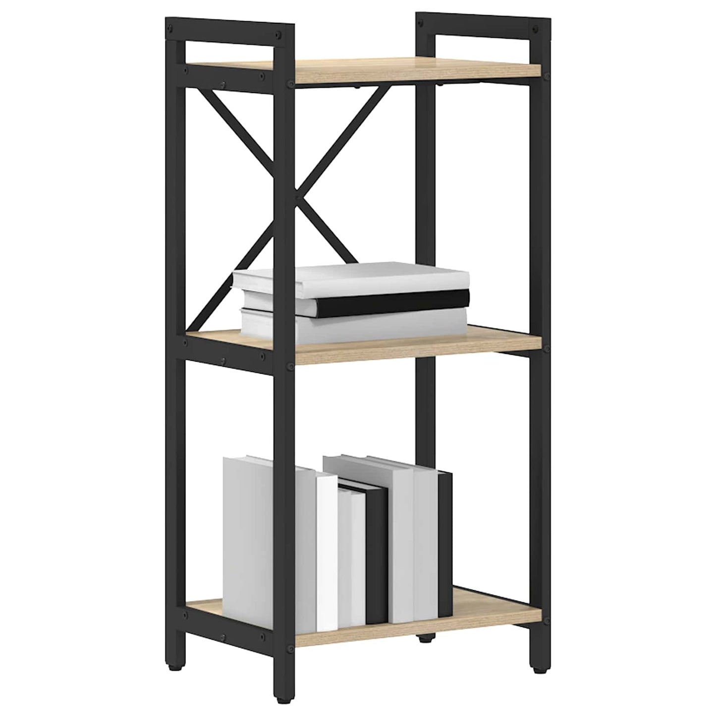 vidaXL Bücherregal Sonoma-Eiche 40 x 30 x 85 cm Holzwerkstoff