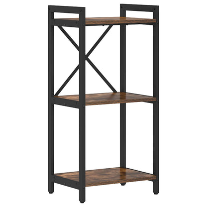 vidaXL Bücherregal Geräucherte Eiche 40 x 30 x 85 cm Holzwerkstoff