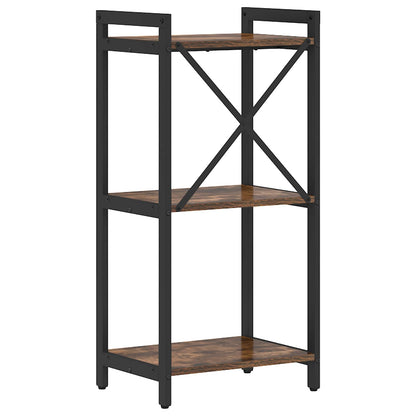 vidaXL Bücherregal Geräucherte Eiche 40 x 30 x 85 cm Holzwerkstoff