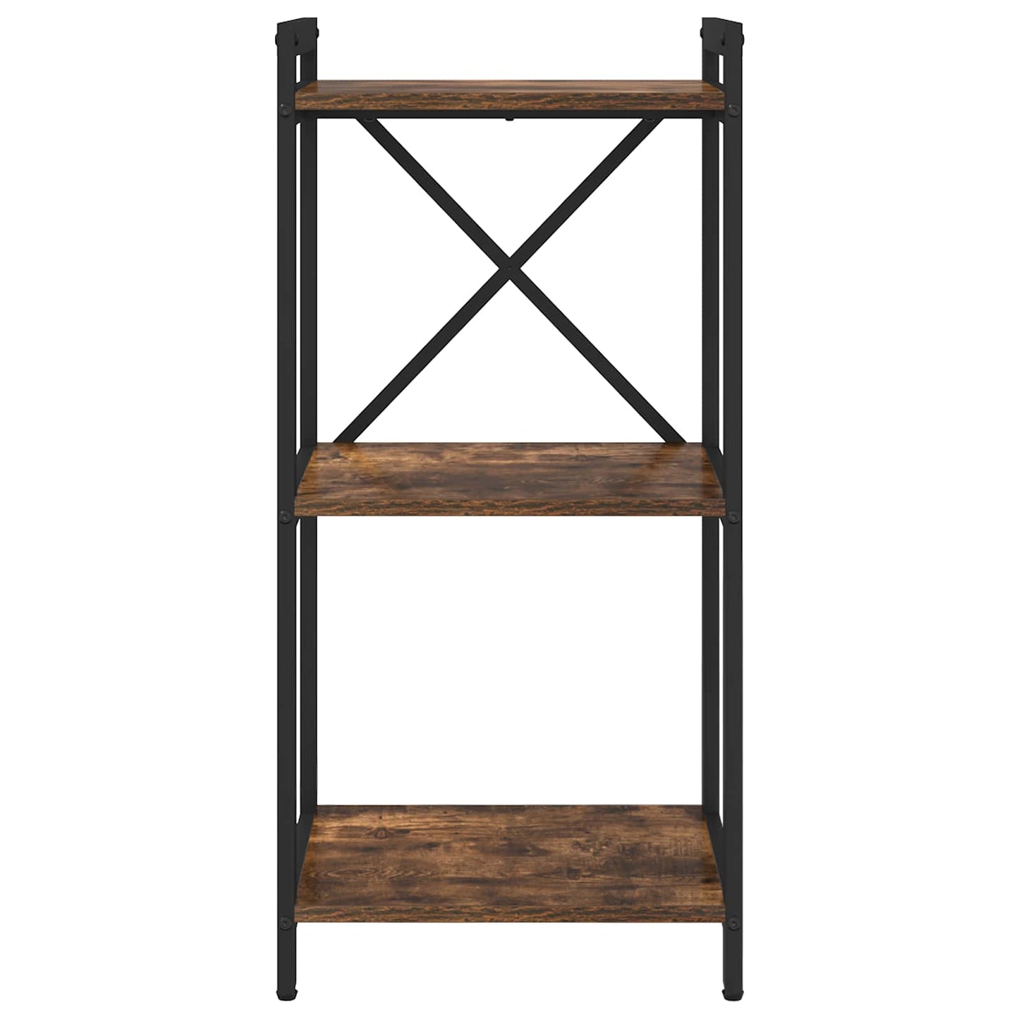 vidaXL Bücherregal Geräucherte Eiche 40 x 30 x 85 cm Holzwerkstoff