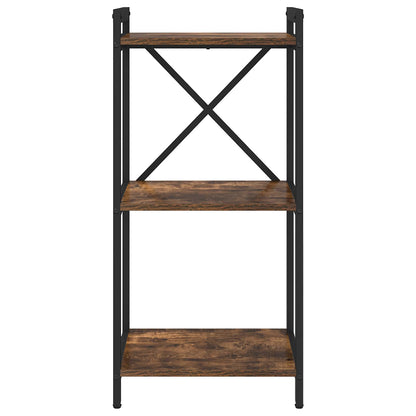 vidaXL Bücherregal Geräucherte Eiche 40 x 30 x 85 cm Holzwerkstoff