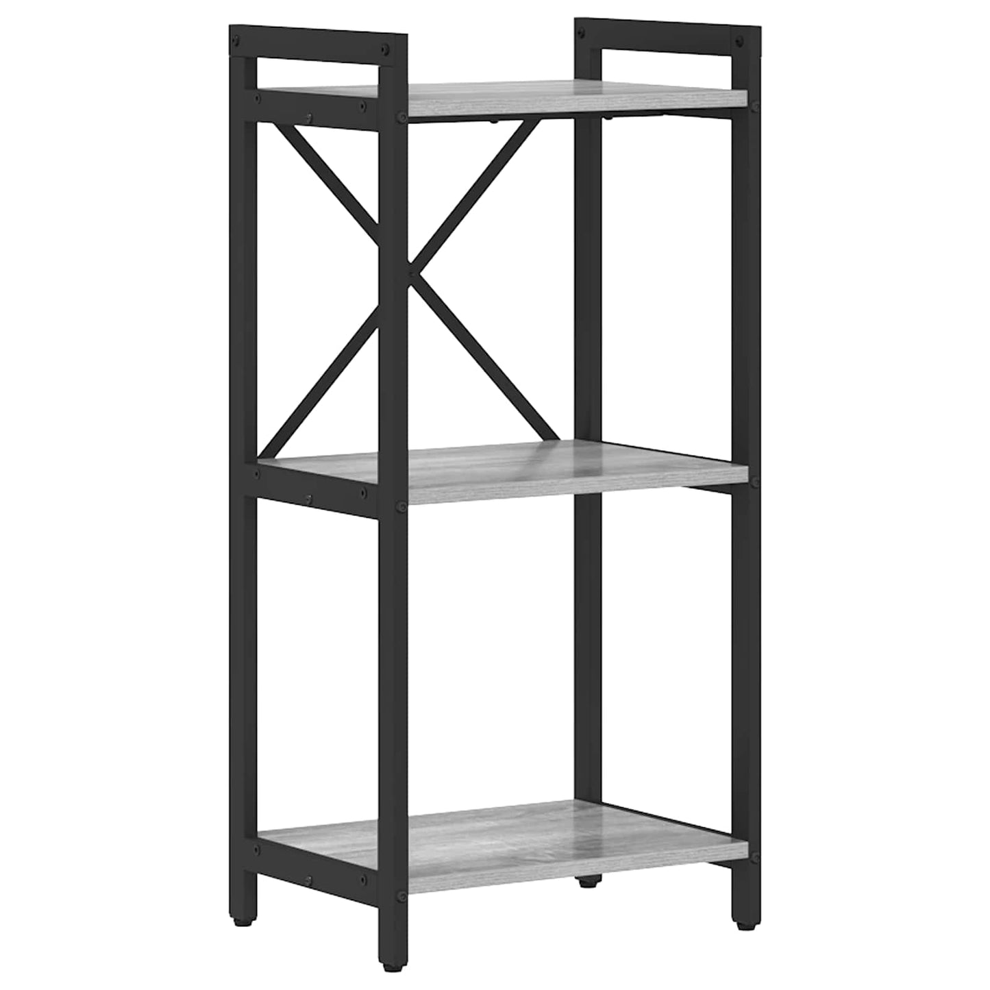 Bücherregal Grau Sonoma 40 x 30 x 85 cm Holzwerkstoff