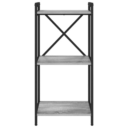 Bücherregal Grau Sonoma 40 x 30 x 85 cm Holzwerkstoff