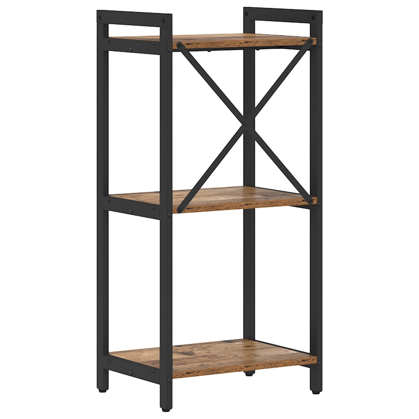 vidaXL Bücherregal Altholz 40 x 30 x 85 cm Holzwerkstoff
