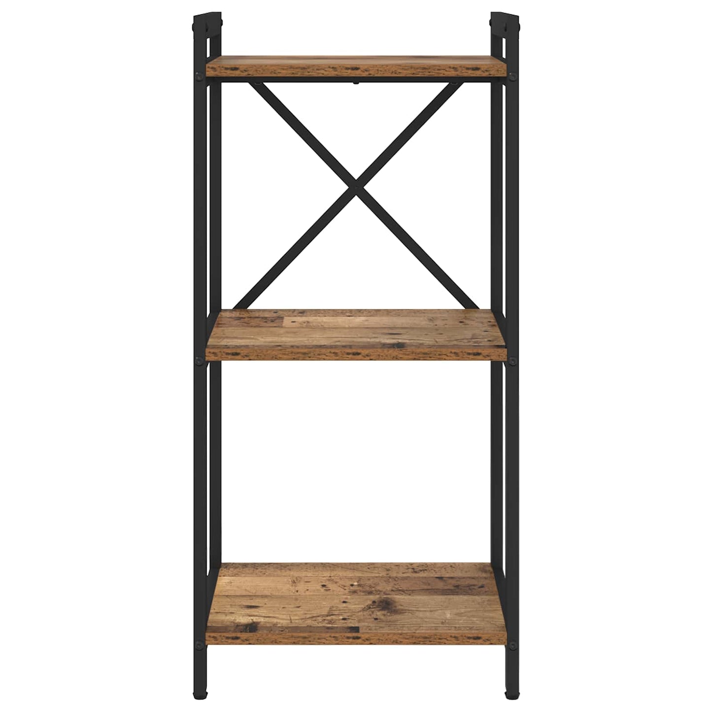 vidaXL Bücherregal Altholz 40 x 30 x 85 cm Holzwerkstoff