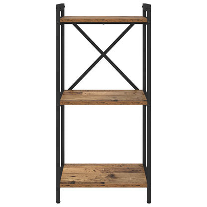 vidaXL Bücherregal Altholz 40 x 30 x 85 cm Holzwerkstoff