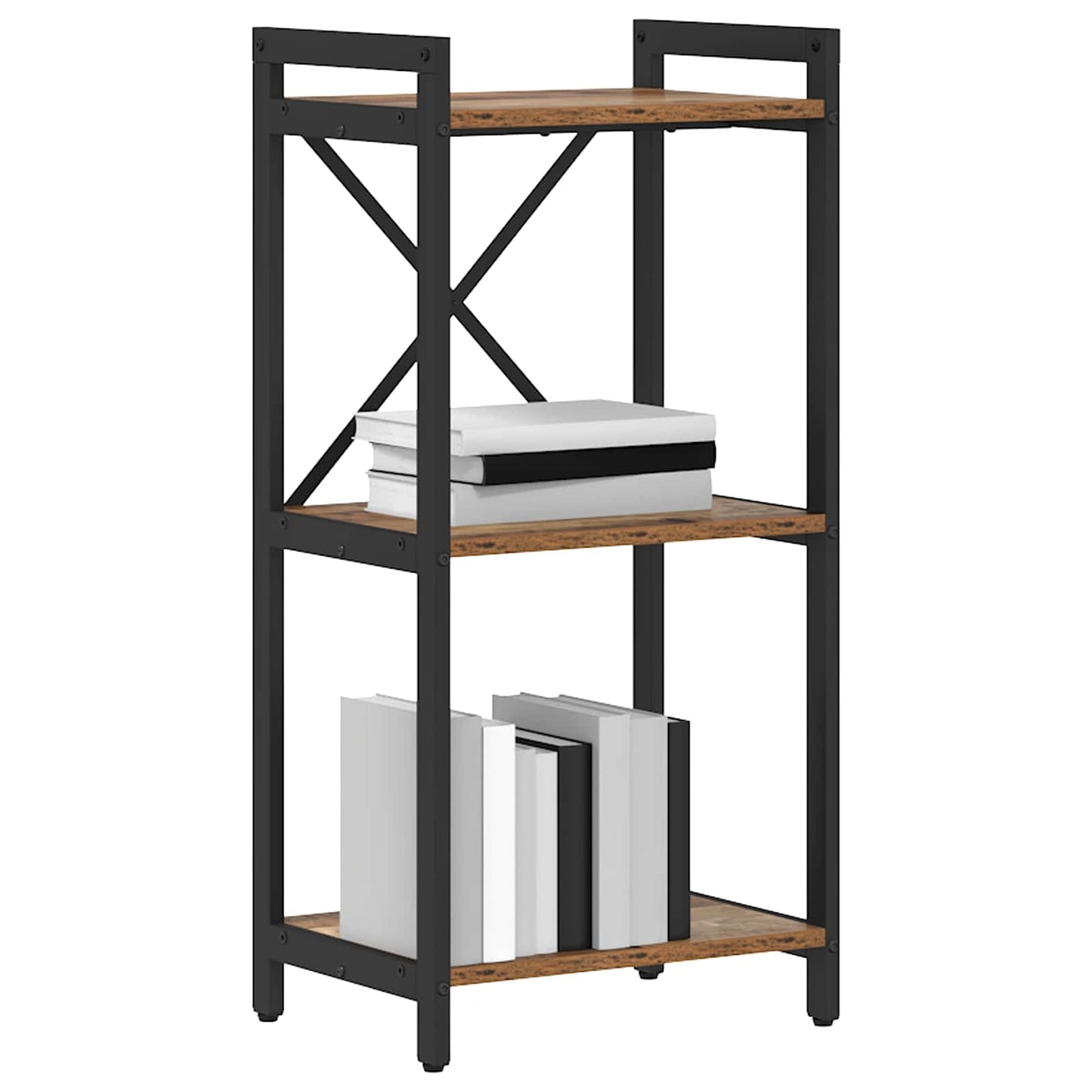 vidaXL Bücherregal Altholz 40 x 30 x 85 cm Holzwerkstoff
