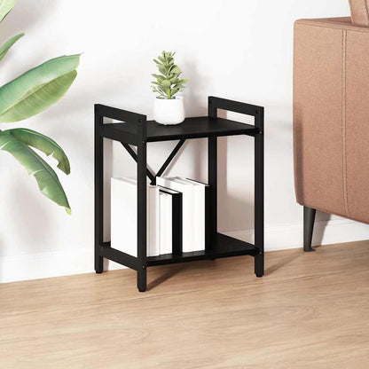 vidaXL Bücherregal Schwarz Eichen-Optik 40 x 30 x 50 cm Holzwerkstoff
