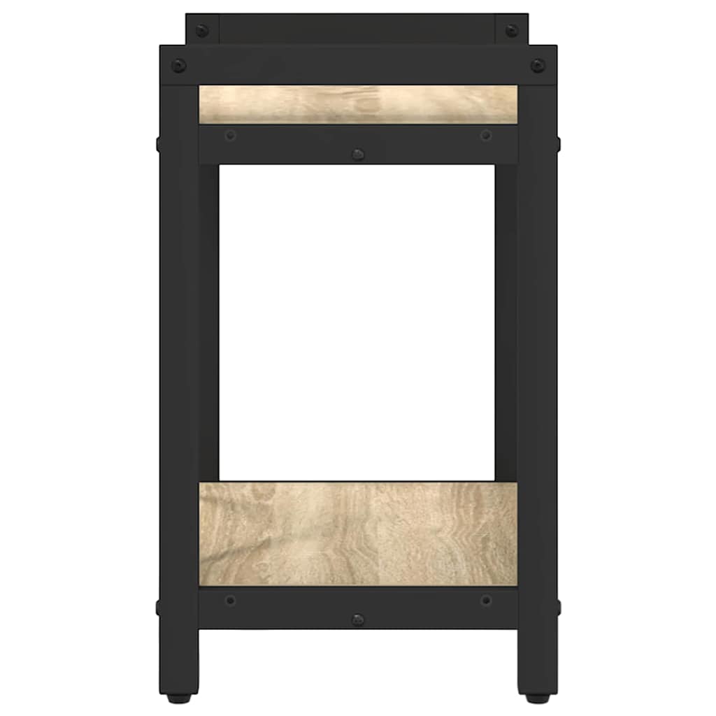 vidaXL Bücherregal Sonoma-Eiche 40 x 30 x 50 cm Holzwerkstoff
