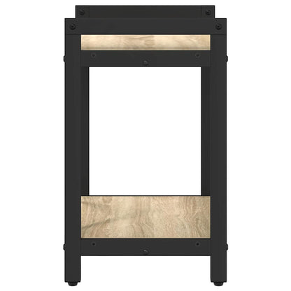 vidaXL Bücherregal Sonoma-Eiche 40 x 30 x 50 cm Holzwerkstoff