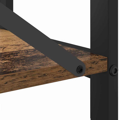 vidaXL Bücherregal Altholz 40 x 30 x 50 cm Holzwerkstoff