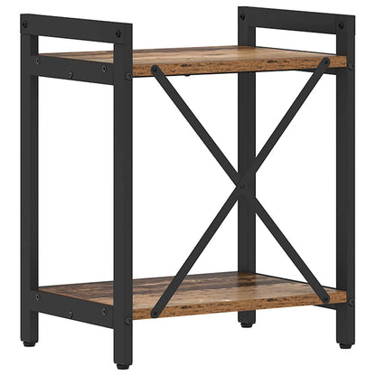 vidaXL Bücherregal Altholz 40 x 30 x 50 cm Holzwerkstoff