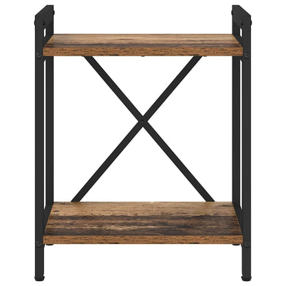 vidaXL Bücherregal Altholz 40 x 30 x 50 cm Holzwerkstoff