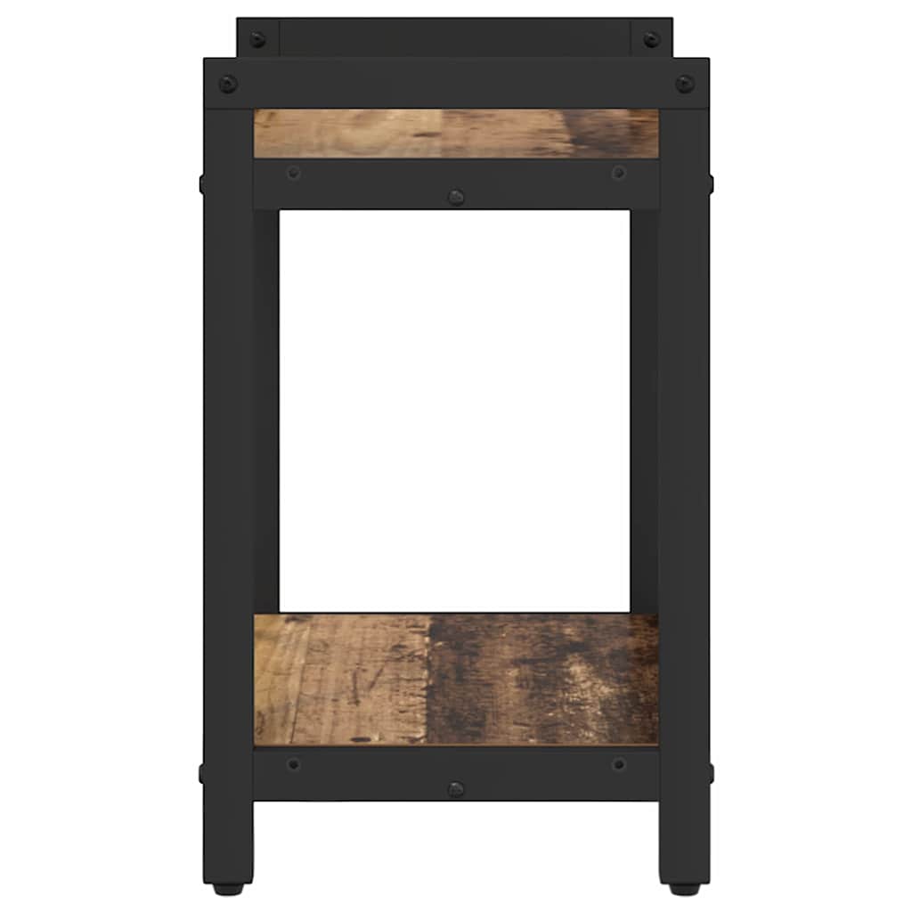 vidaXL Bücherregal Altholz 40 x 30 x 50 cm Holzwerkstoff