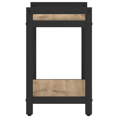 Bücherregal Artisan-Eiche 40 x 30 x 50 cm Holzwerkstoff