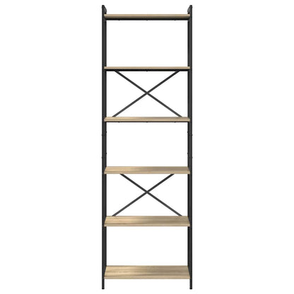 vidaXL Bücherregal Sonoma-Eiche 40 x 30 x 85 cm Holzwerkstoff