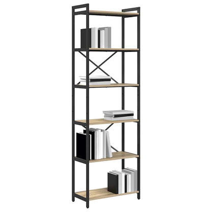 vidaXL Bücherregal Sonoma-Eiche 40 x 30 x 85 cm Holzwerkstoff