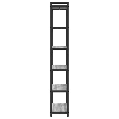 vidaXL Bibliothèque gris Sonoma 40 x 30 x 85 cm Aggloméré