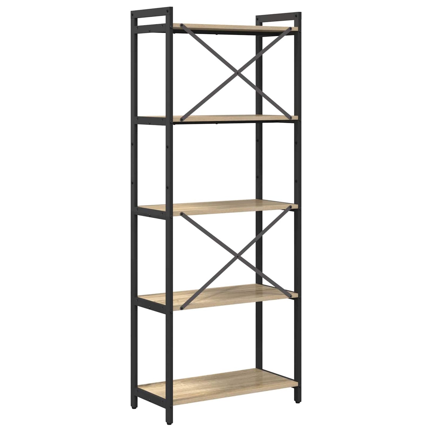 vidaXL Étagère à livres chêne Sonoma 60 x 30 x 155 cm Aggloméré
