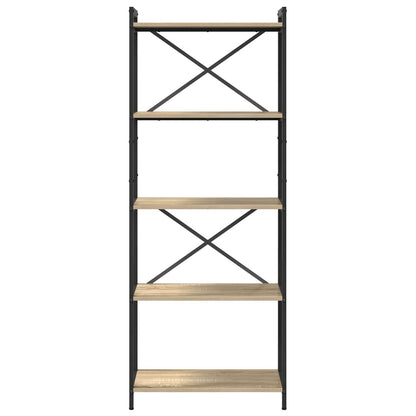 vidaXL Étagère à livres chêne Sonoma 60 x 30 x 155 cm Aggloméré