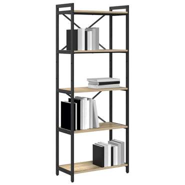 vidaXL Étagère à livres chêne Sonoma 60 x 30 x 155 cm Aggloméré