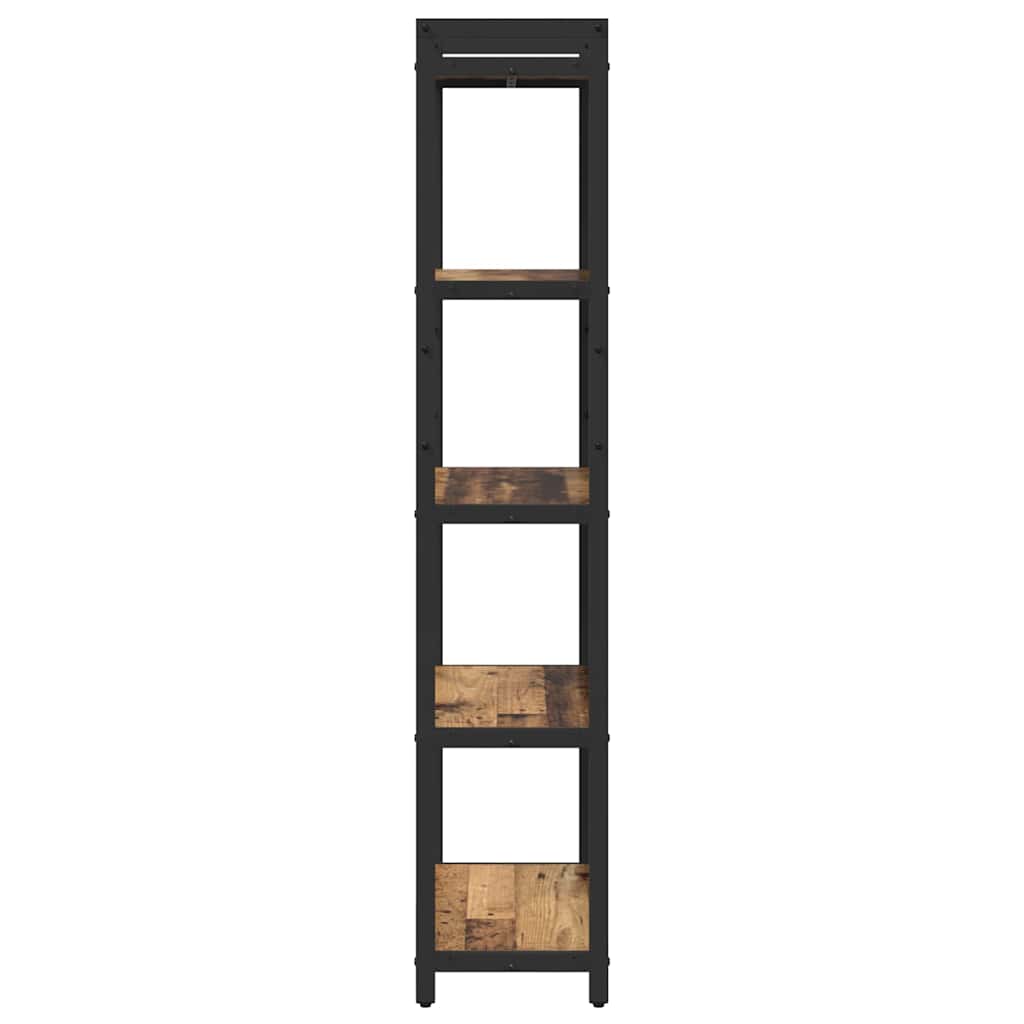 Bücherregal Altholz 60 x 30 x 155 cm Holzwerkstoff