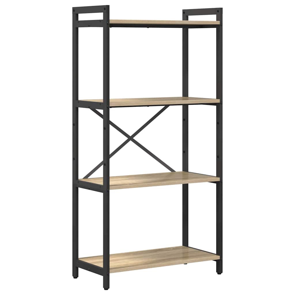 vidaXL Bibliothèque chêne Sonoma 40 x 30 x 85 cm Bois d'ingénierie