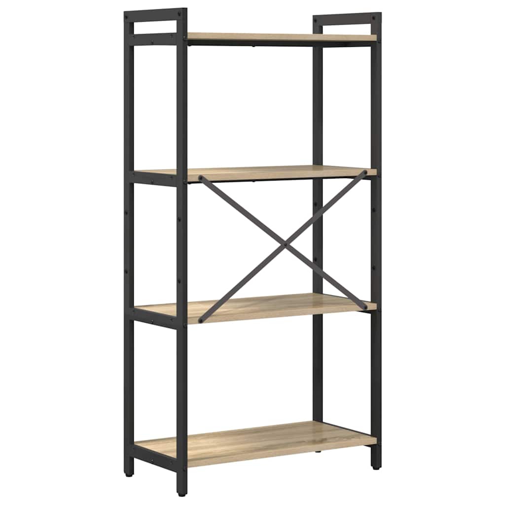 vidaXL Bibliothèque chêne Sonoma 40 x 30 x 85 cm Bois d'ingénierie